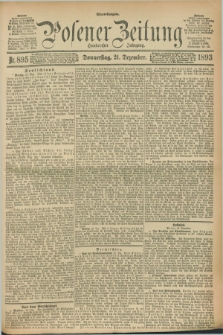 Posener Zeitung. Jg.100, Nr. 895 (21 Dezember 1893)