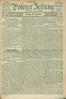 Posener Zeitung. Jg.100, Nr. 896 (22 Dezember 1893) + dod.