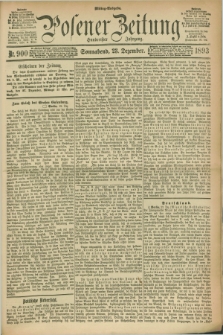Posener Zeitung. Jg.100, Nr. 900 (23 Dezember 1893)