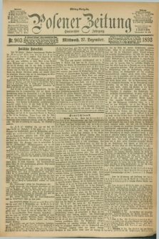 Posener Zeitung. Jg.100, Nr. 903 (27 Dezember 1893)