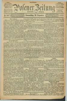 Posener Zeitung. Jg.100, Nr. 907 (28 Dezember 1893) - Abend=Ausgabe.