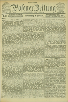 Posener Zeitung. Jg.101, Nr. 96 (8 Februar 1894) + dod.