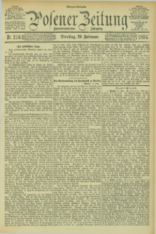 Posener Zeitung. Jg.101, Nr. 126 (20 Februar 1894) + dod.