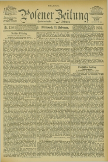 Posener Zeitung. Jg.101, Nr. 130 (21 Februar 1894)