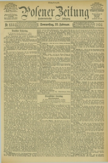 Posener Zeitung. Jg.101, Nr. 133 (22 Februar 1894)
