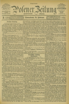 Posener Zeitung. Jg.101, Nr. 139 (24 Februar 1894)