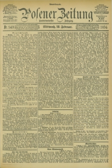 Posener Zeitung. Jg.101, Nr. 149 (28 Februar 1894)