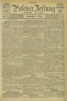 Posener Zeitung. Jg.101, Nr. 152 (1 März 1894)
