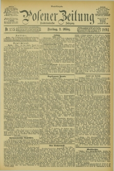 Posener Zeitung. Jg.101, Nr. 155 (2 März 1894)
