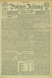Posener Zeitung. Jg.101, Nr. 156 (3 März 1894) + dod.