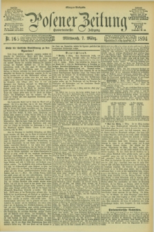 Posener Zeitung. Jg.101, Nr. 165 (7 März 1894) - Morgen=Ausgabe. + dod.