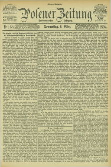 Posener Zeitung. Jg.101, Nr. 168 (8 März 1894) - Morgen=Ausgabe. + dod.