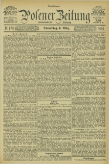Posener Zeitung. Jg.101, Nr. 170 (8 März 1894) - Abend=Ausgabe.