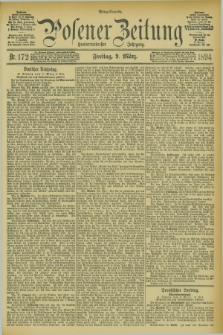 Posener Zeitung. Jg.101, Nr. 172 (9 März 1894)