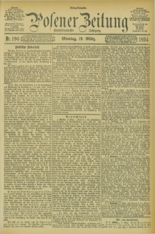 Posener Zeitung. Jg.101, Nr. 196 (19 März 1894)