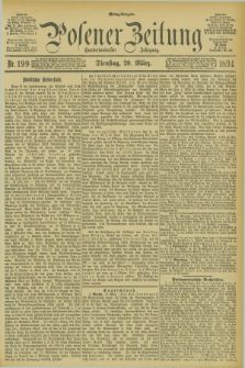 Posener Zeitung. Jg.101, Nr. 199 (20 März 1894)