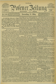 Posener Zeitung. Jg.101, Nr. 206 (22 März 1894)