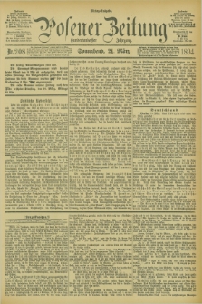 Posener Zeitung. Jg.101, Nr. 208 (24 März 1894)