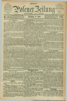 Posener Zeitung. Jg.101, Nr. 456 (3 Juli 1894) - Abend=Ausgabe.
