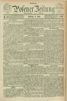 Posener Zeitung. Jg.101, Nr. 465 (6 Juli 1894) - Abend=Ausgabe.