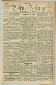 Posener Zeitung. Jg.101, Nr. 468 (7 Juli 1894) - Abend=Ausgabe.
