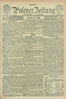 Posener Zeitung. Jg.101, Nr. 519 (27 Juli 1894) - Abend=Ausgabe.