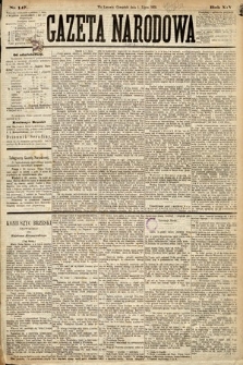 Gazeta Narodowa. 1875, nr 147