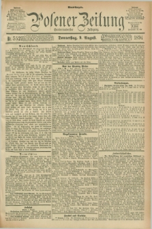 Posener Zeitung. Jg.101, Nr. 552 (9 August 1894) - Abend=Ausgabe.
