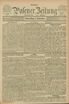 Posener Zeitung. Jg.101, Nr. 624 (6 September 1894) - Abend=Ausgabe.