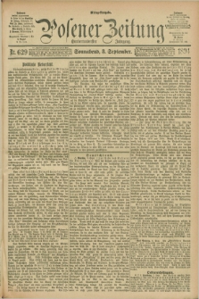 Posener Zeitung. Jg.101, Nr. 629 (8 September 1894) - Mittag=Ausgabe.