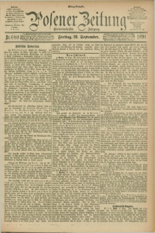 Posener Zeitung. Jg.101, Nr. 680 (28 September 1894) - Mittag=Ausgabe.