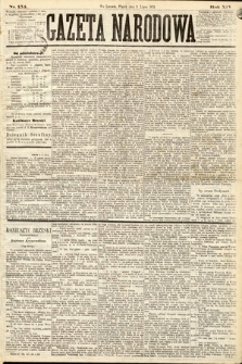 Gazeta Narodowa. 1875, nr 154