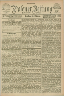 Posener Zeitung. Jg.101, Nr. 760 (30 Oktober 1894) - Morgen=Ausgabe. + dod.
