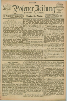 Posener Zeitung. Jg.101, Nr. 761 (30 Oktober 1894) - Mittag=Ausgabe.