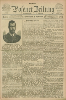 Posener Zeitung. Jg.101, Nr. 773 (3 November 1894) - Mittag=Ausgabe.