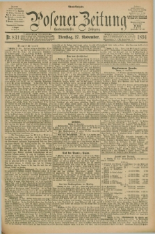 Posener Zeitung. Jg.101, Nr. 831 (27 November 1894) - Abend=Ausgabe.