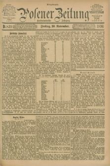 Posener Zeitung. Jg.101, Nr. 839 (30 November 1894) - Mittag=Ausgabe.