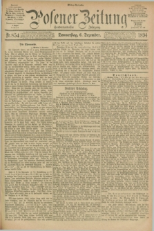Posener Zeitung. Jg.101, Nr. 854 (6 Dezember 1894) - Mittag=Ausgabe.