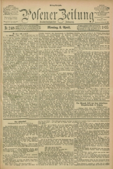 Posener Zeitung. Jg.102, Nr. 248 (8 April 1895) - Mittag=Ausgabe.