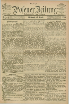 Posener Zeitung. Jg.102, Nr. 265 (17 April 1895) - Mittag=Ausgabe.