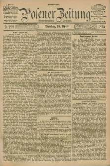 Posener Zeitung. Jg.102, Nr. 299 (30 April 1895) - Abend=Ausgabe.