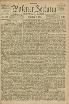 Posener Zeitung. Jg.102, Nr. 316 (7 Mai 1895) - Mittag=Ausgabe.