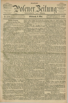 Posener Zeitung. Jg.102, Nr. 319 (8 Mai 1895) - Mittag=Ausgabe.