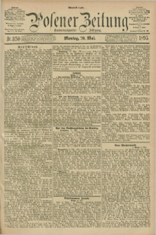 Posener Zeitung. Jg.102, Nr. 350 (20 Mai 1895) - Abend=Ausgabe.