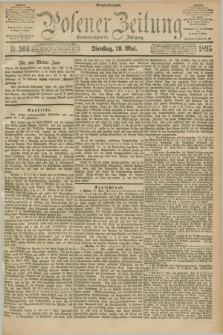 Posener Zeitung. Jg.102, Nr. 366 (28 Mai 1895) - Morgen=Ausgabe. + dod.