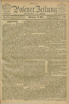 Posener Zeitung. Jg.102, Nr. 370 (29 Mai 1895) - Mittag=Ausgabe.
