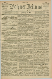 Posener Zeitung. Jg.102, Nr. 376 (31 Mai 1895) - Mittag=Ausgabe.