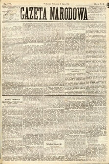 Gazeta Narodowa. 1875, nr 170