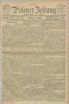 Posener Zeitung. Jg.102, Nr. 408 (14 Juni 1895) - Mittag=Ausgabe.