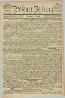 Posener Zeitung. Jg.102, Nr. 409 (14 Juni 1895) - Abend=Ausgabe.